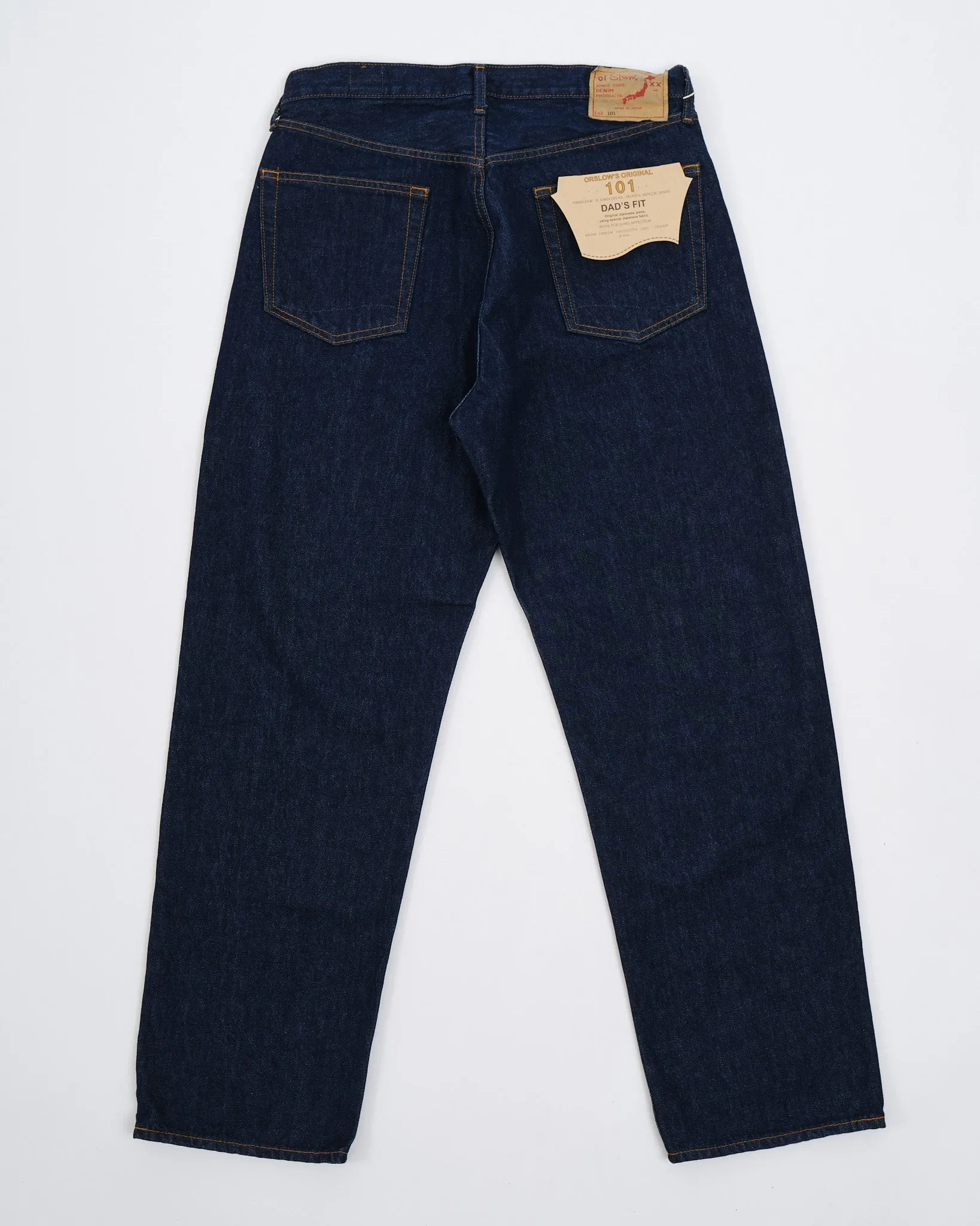 101 DAD'S FIT DENIM PANTS ONE WASH