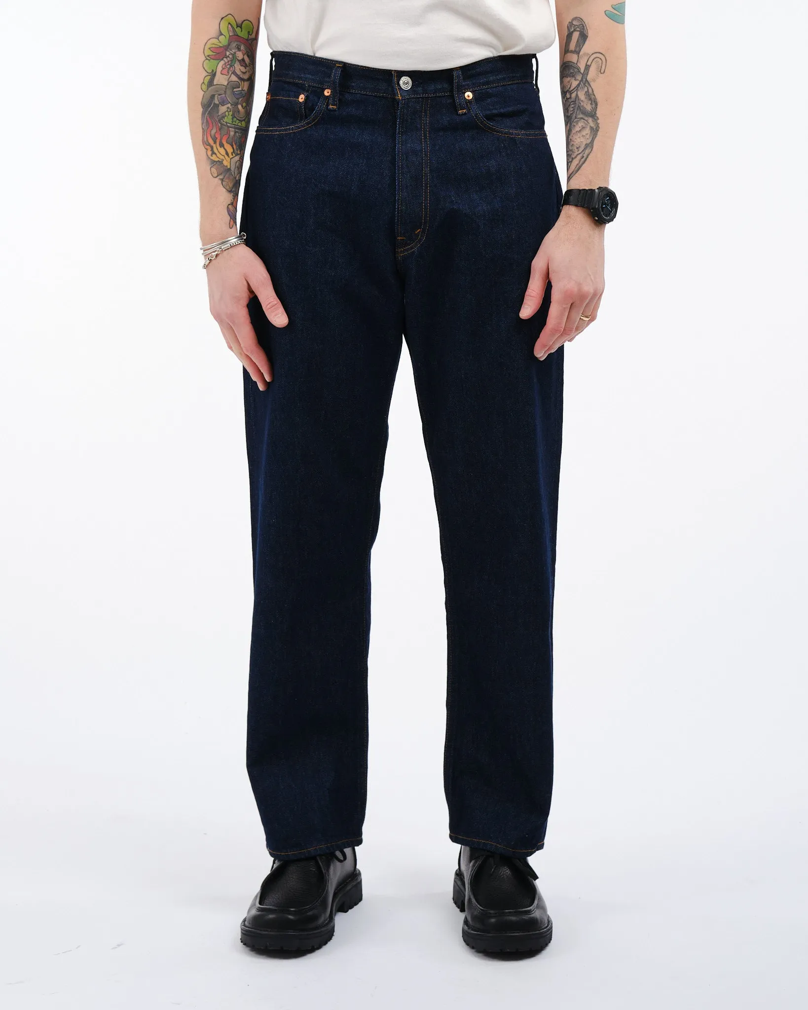 101 DAD'S FIT DENIM PANTS ONE WASH