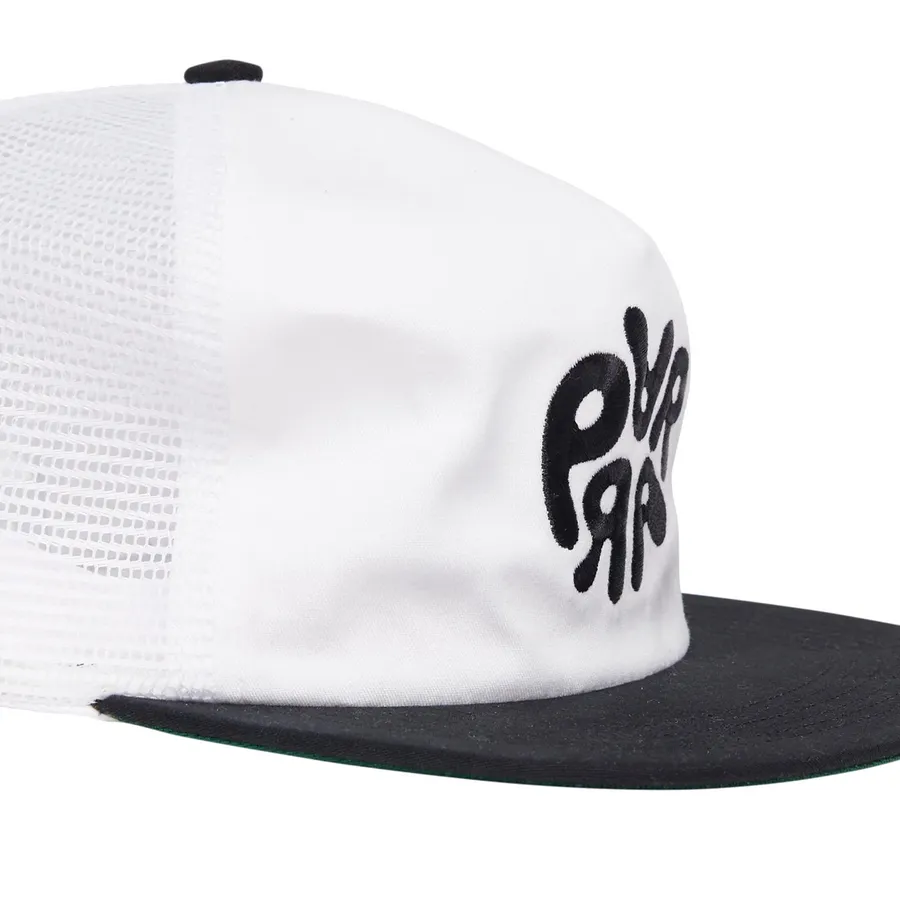 1976 logo 5 panel hat (white)