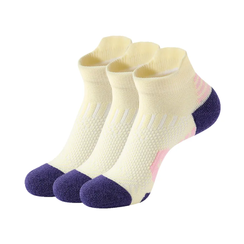 3 Pack Juniors Anti Slip Running Socks