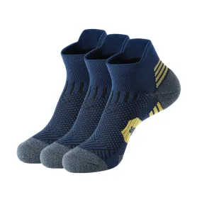 3 Pack Juniors Anti Slip Running Socks