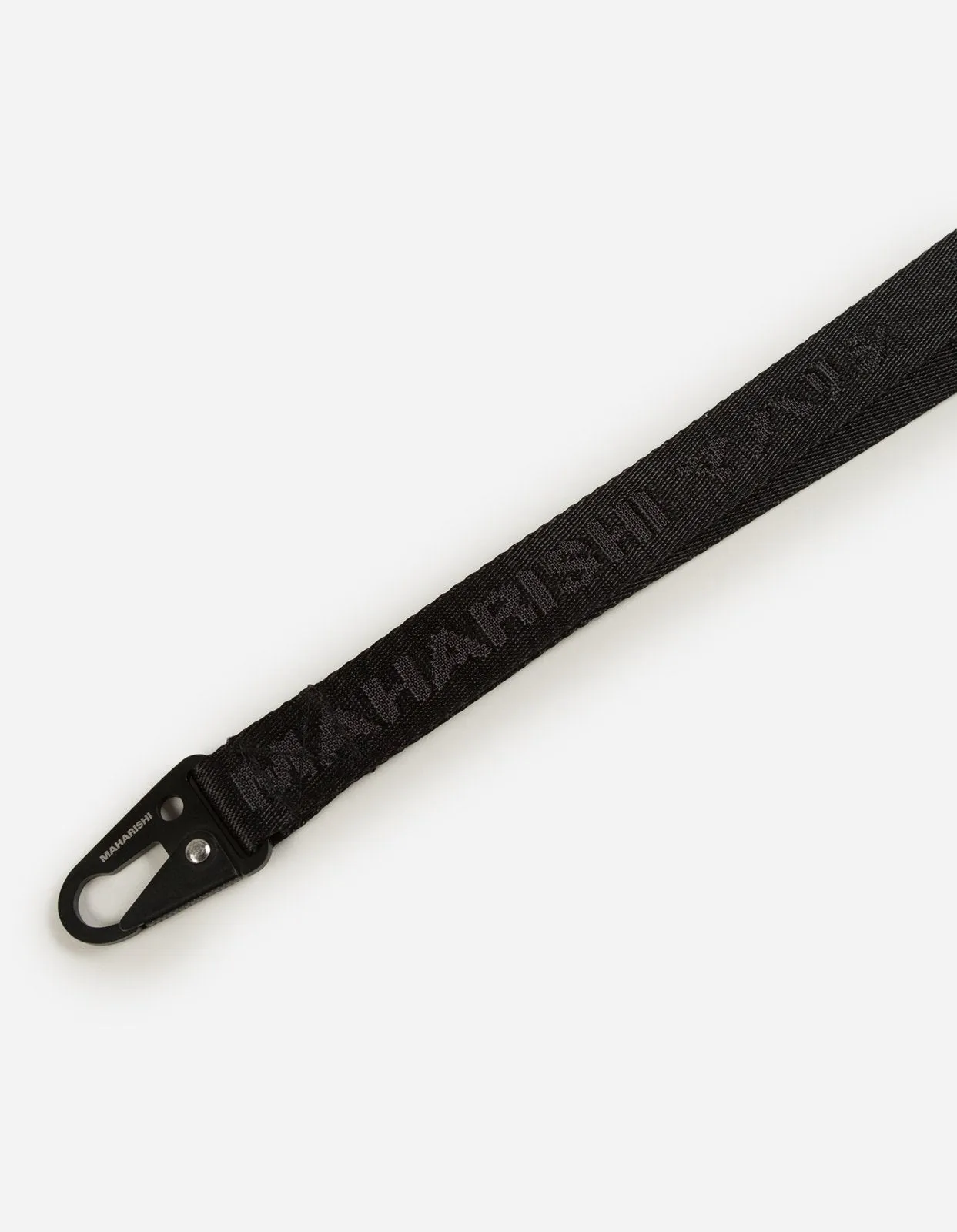 9083 Rifle Clip Lanyard Black