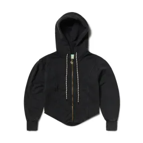 Acid Lorica Zip Hoodie 'Acid Wash Black'