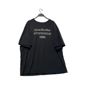 Acne Studios/T-Shirt/XL/Cotton/BLK/