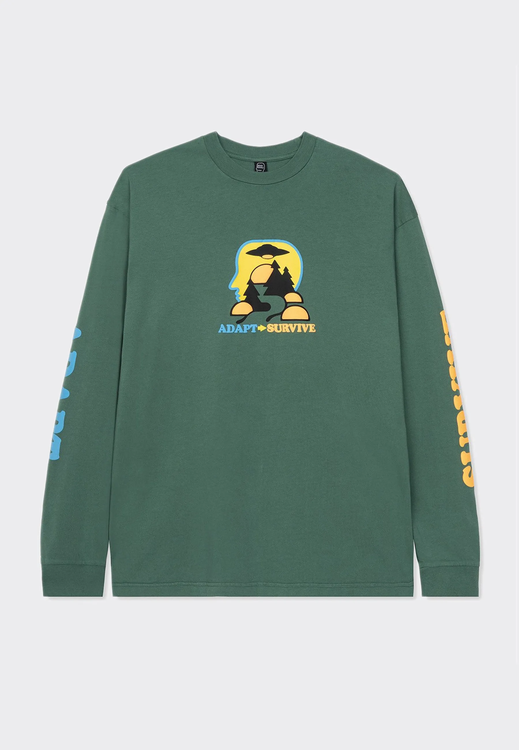 Adapt/Survive Long Sleeve T-Shirt - green