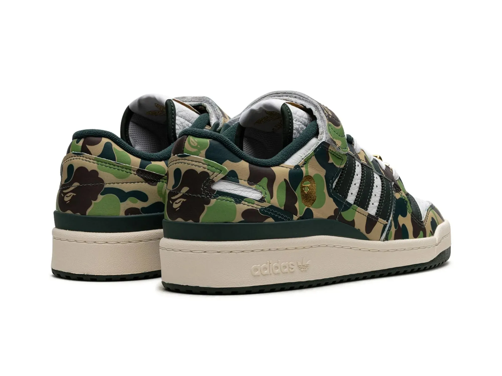 Adidas Forum 84 Low X Bape "30th Anniversary Green Camo"