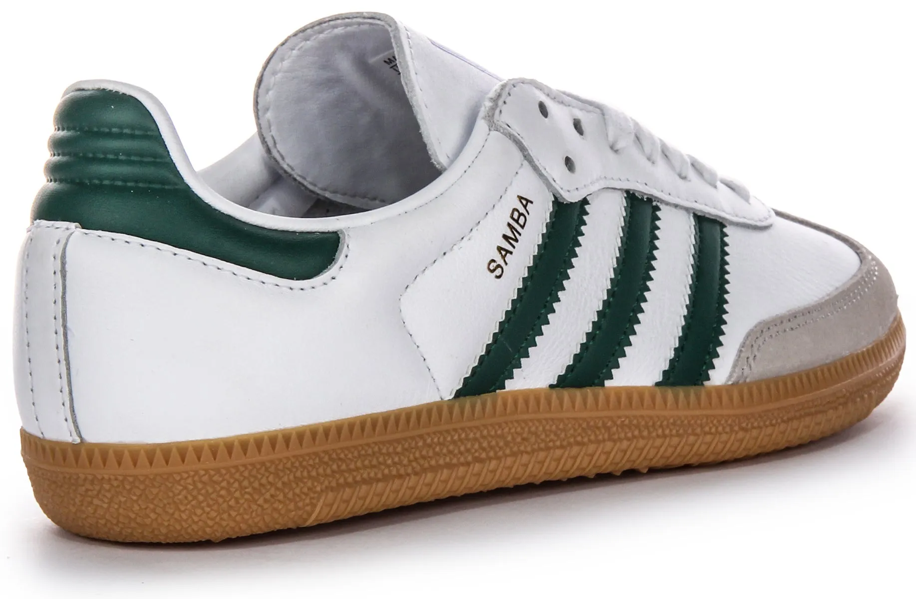 Adidas Samba OG In White Green