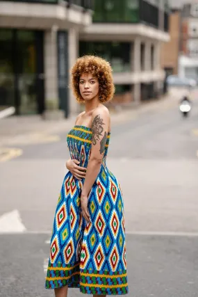 African Dress in Amazing Kente