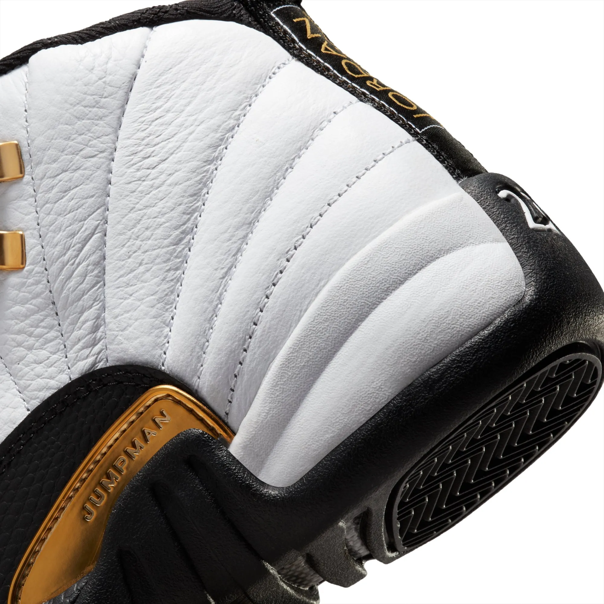 Air Jordan Kids 12 Retro GS Shoes 'White/Metallic Gold'