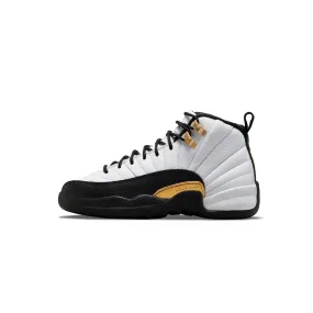 Air Jordan Kids 12 Retro GS Shoes 'White/Metallic Gold'