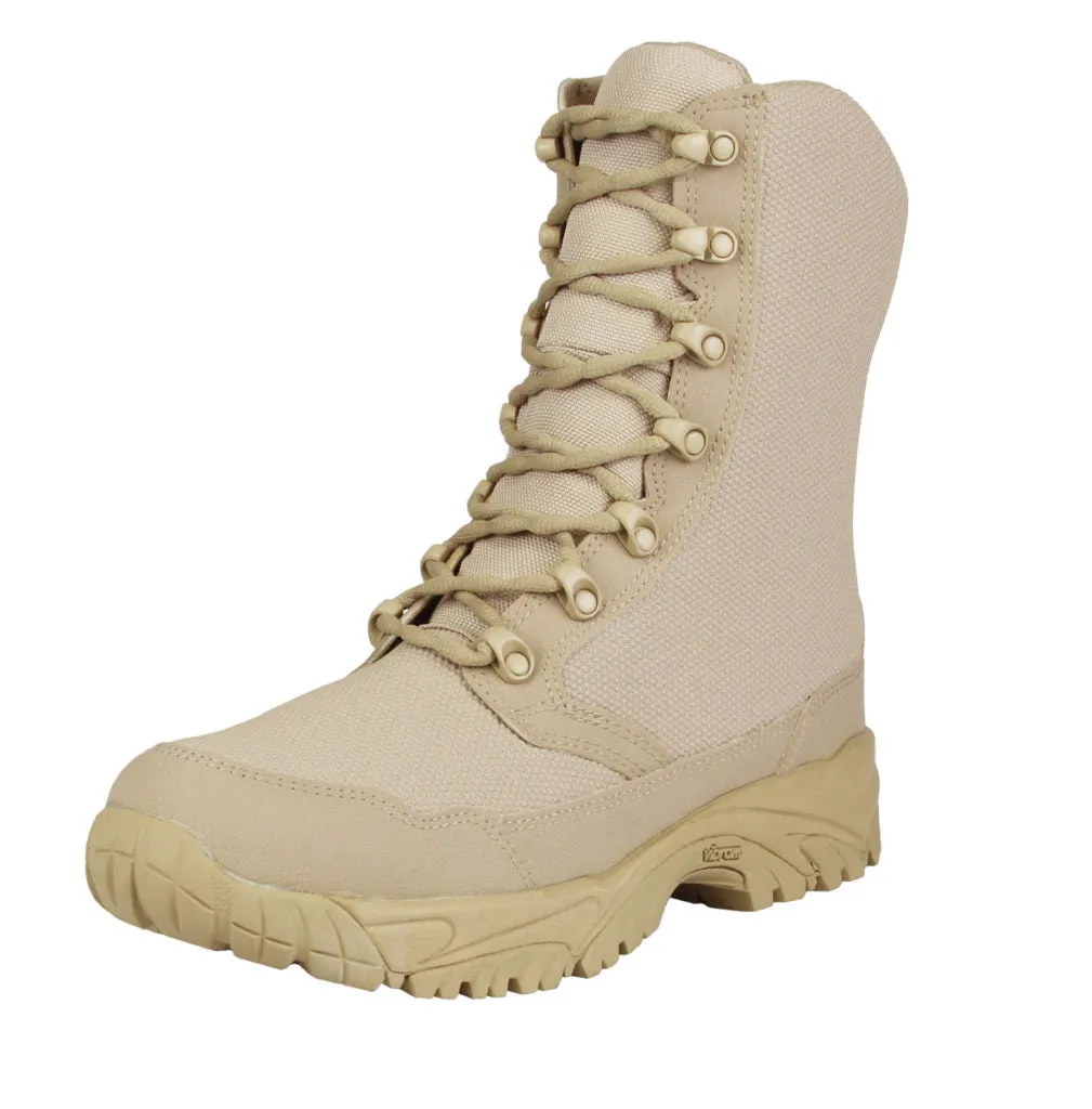 ALTAI Tan Combat Waterproof 8" Boots (MFM100)