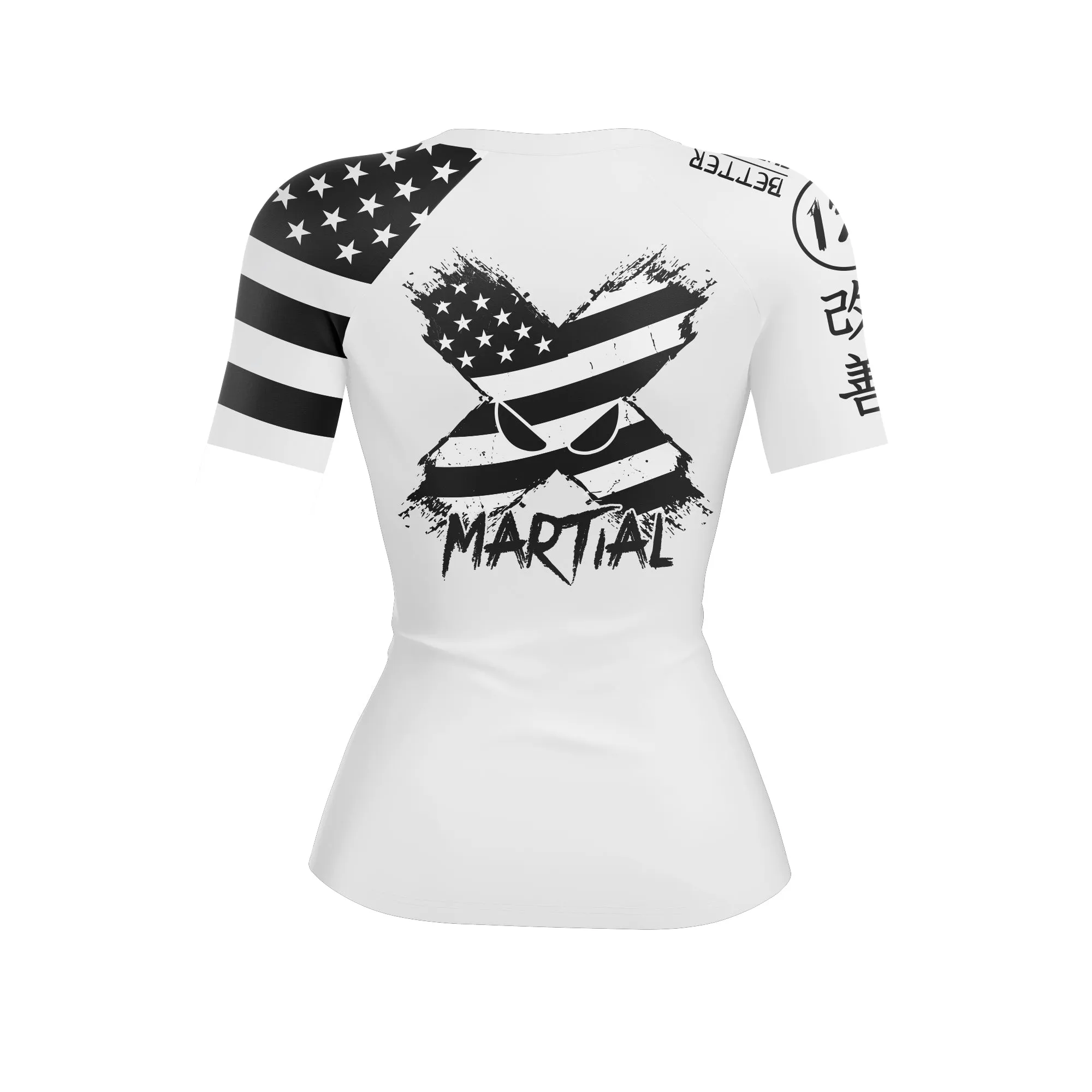 American Fighter Women's Rank BJJ Rash Guard