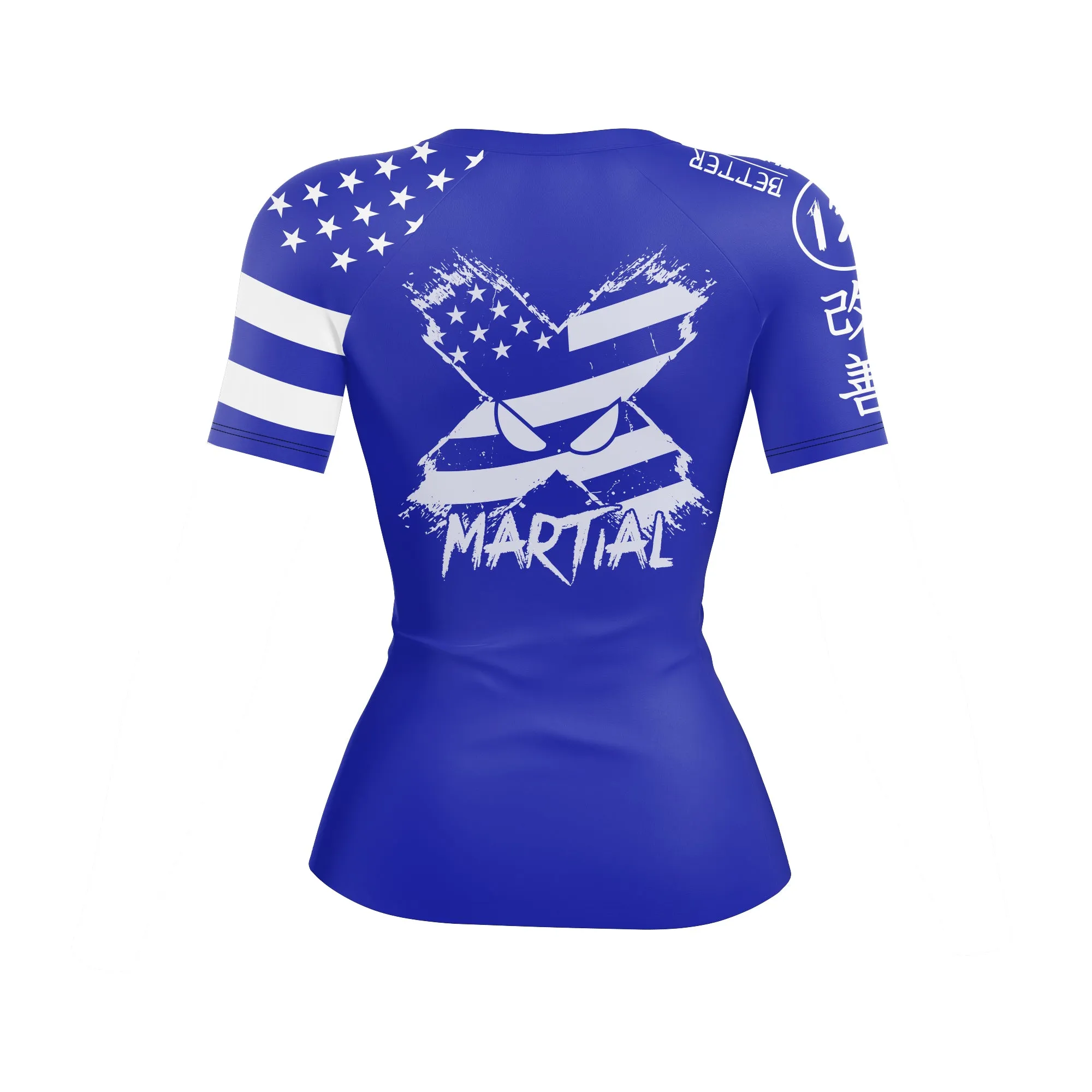 American Fighter Women's Rank BJJ Rash Guard