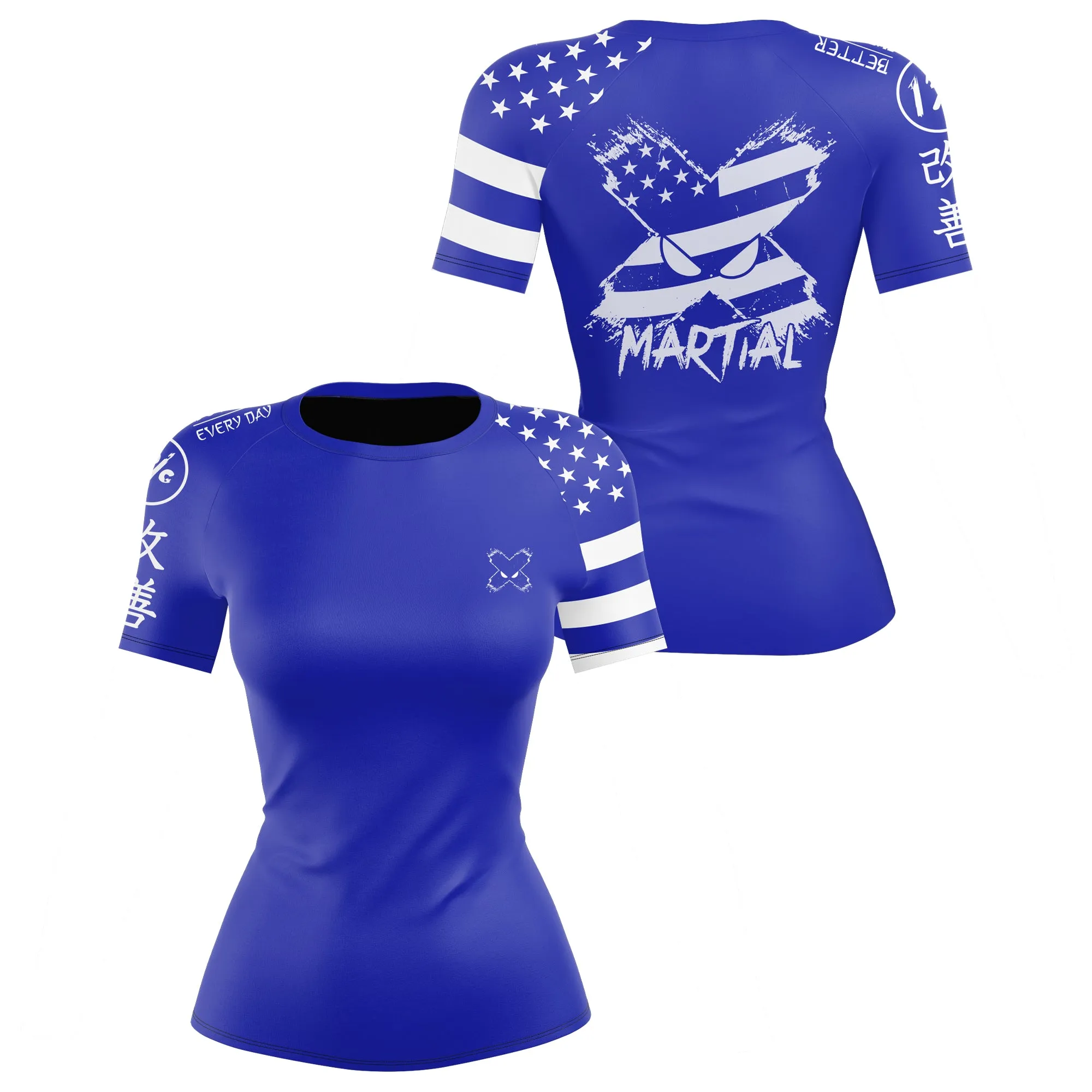 American Fighter Women's Rank BJJ Rash Guard