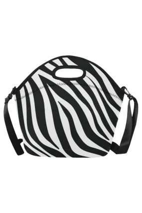 Animal Print Neoprene Lunch Bag/Large