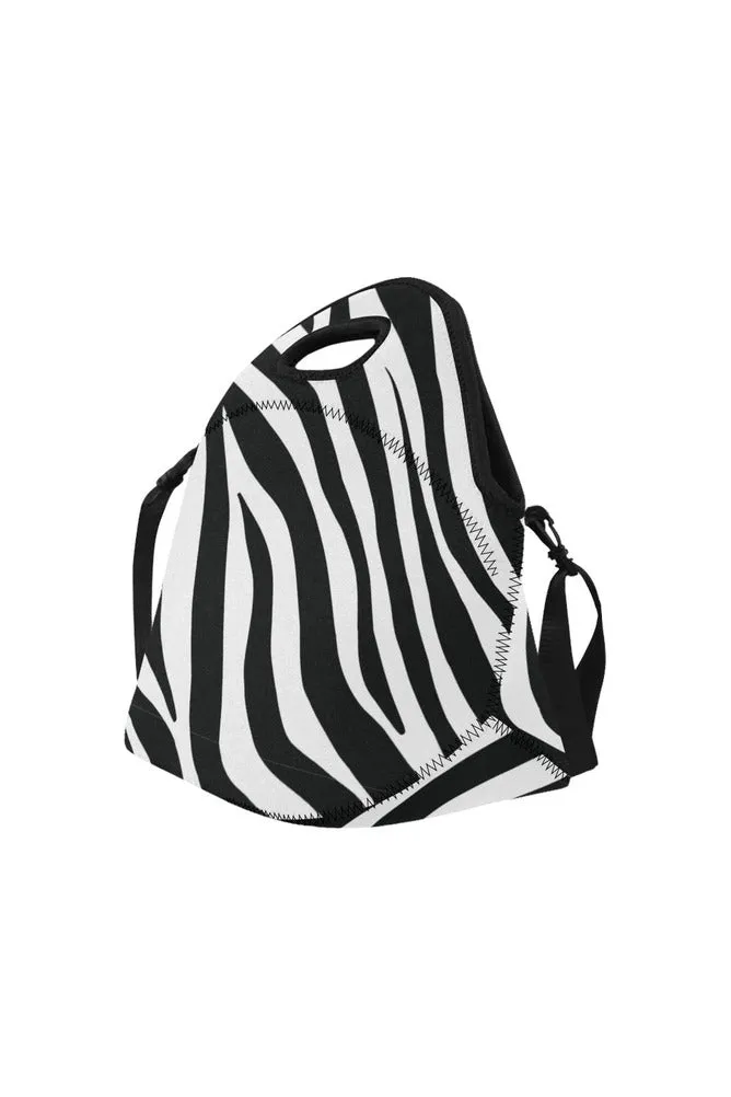 Animal Print Neoprene Lunch Bag/Large