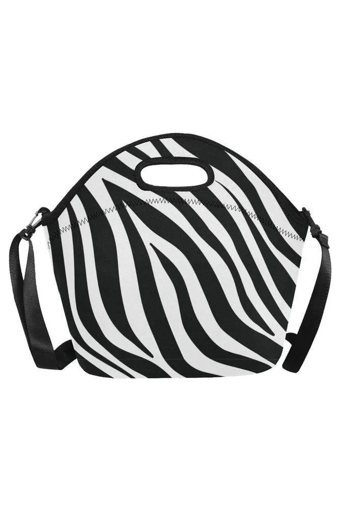 Animal Print Neoprene Lunch Bag/Large