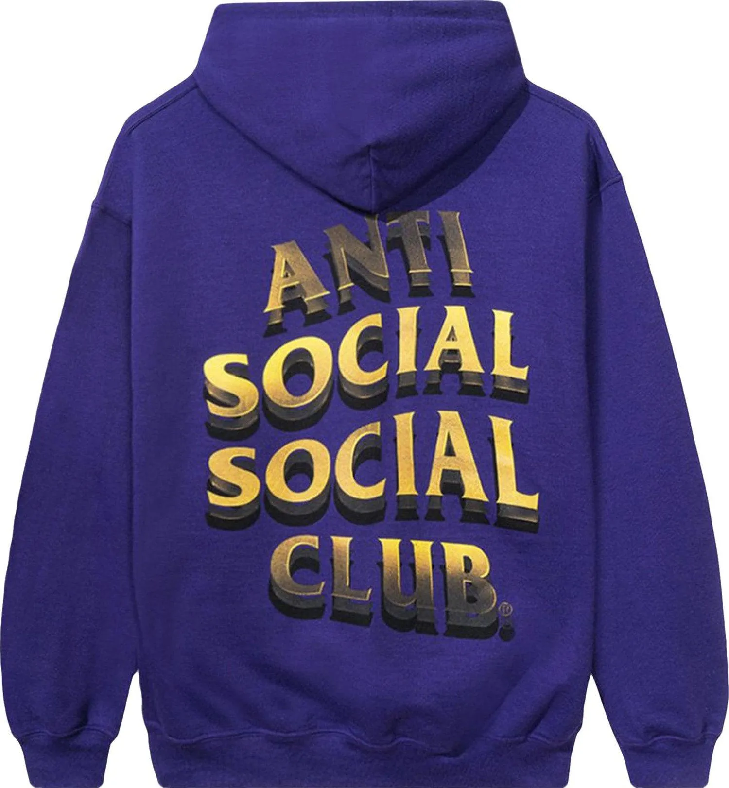 Anti Social Social Club 747K Hoodie Purple