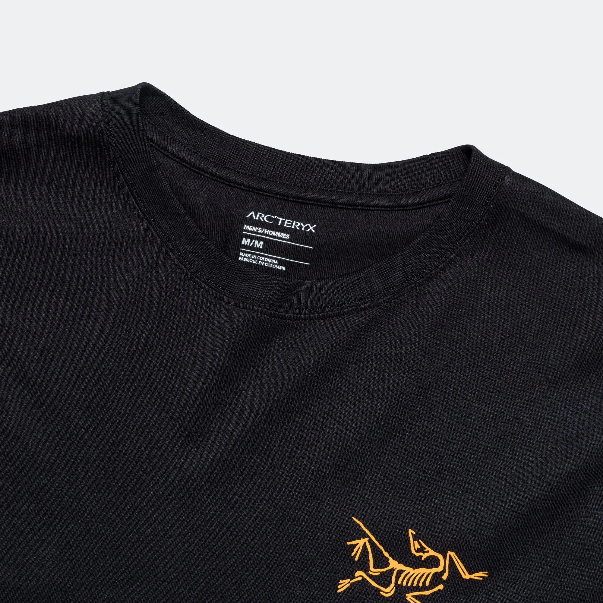 Arc'Multi Bird Logo LS T-Shirt - Black