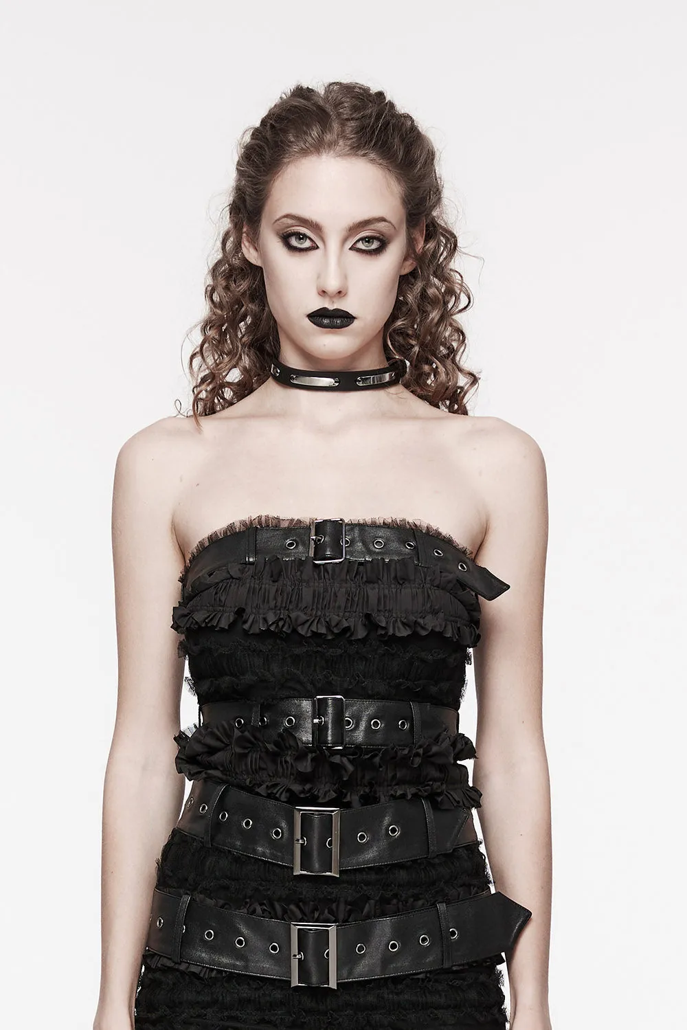 Banshee Grunge Goth Tube Top