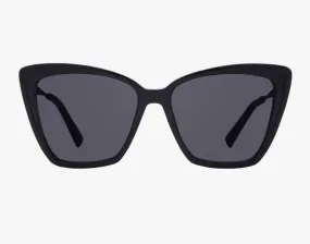 Becky II Black/Dark Smoke Sunglasses