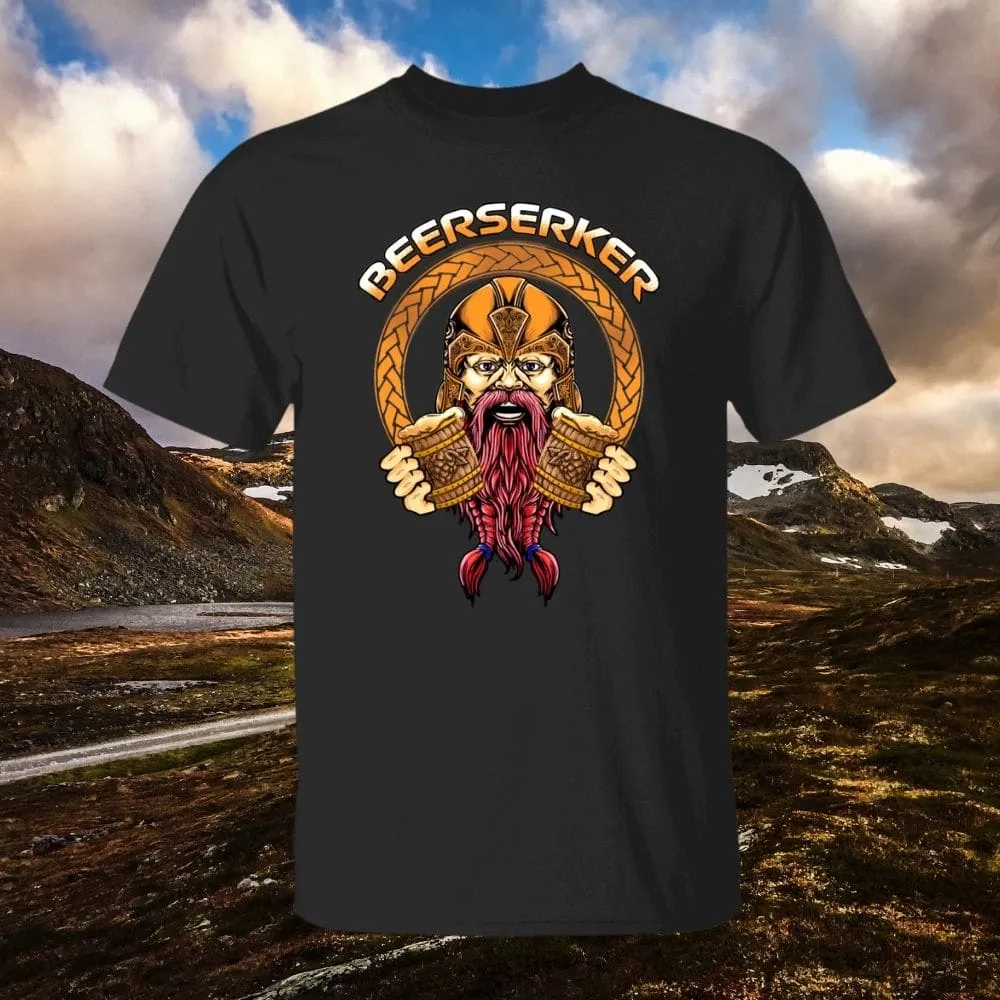 Beerserker Black T-Shirt