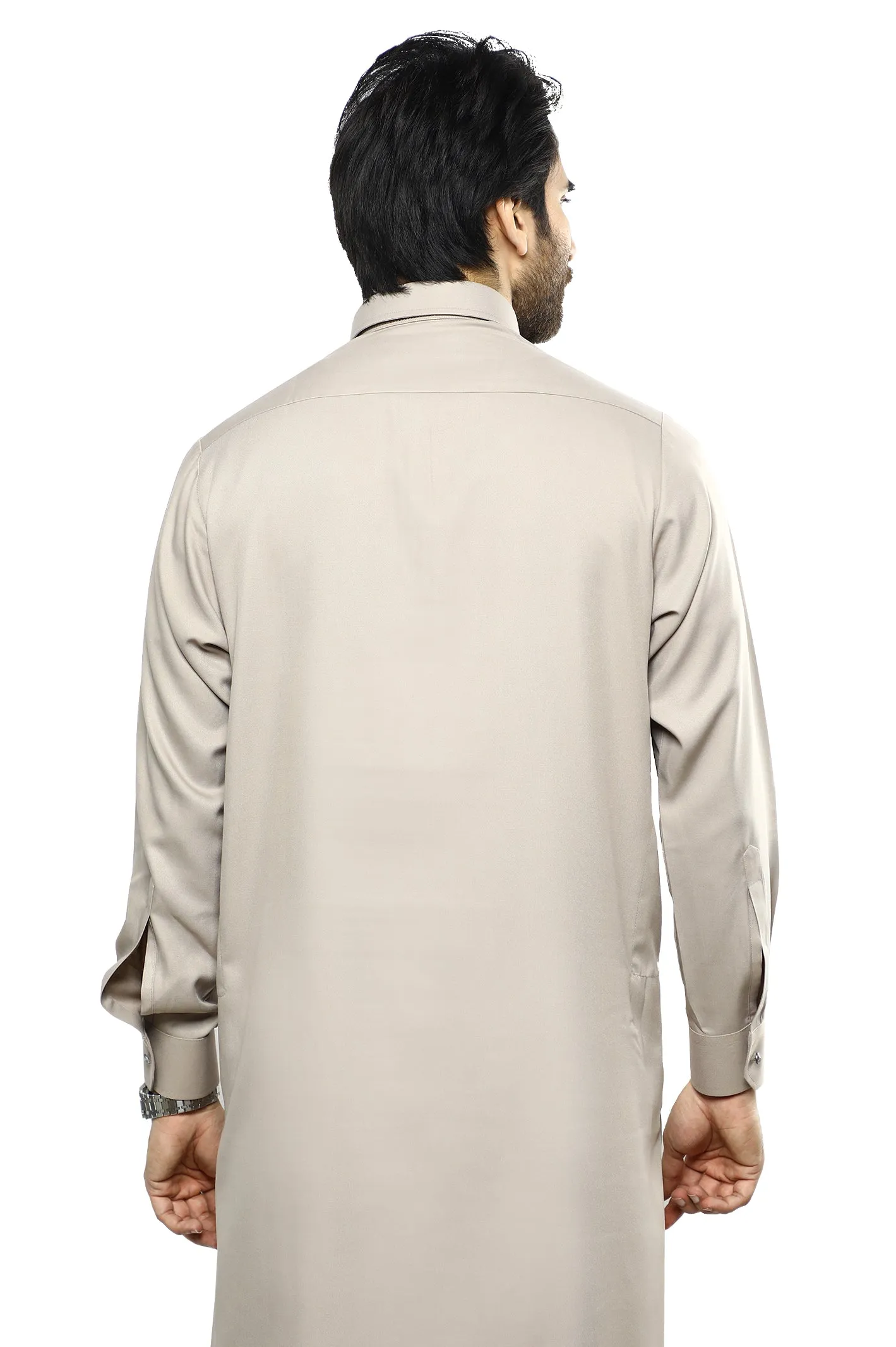 Beige Wash & Wear Shalwar Kameez