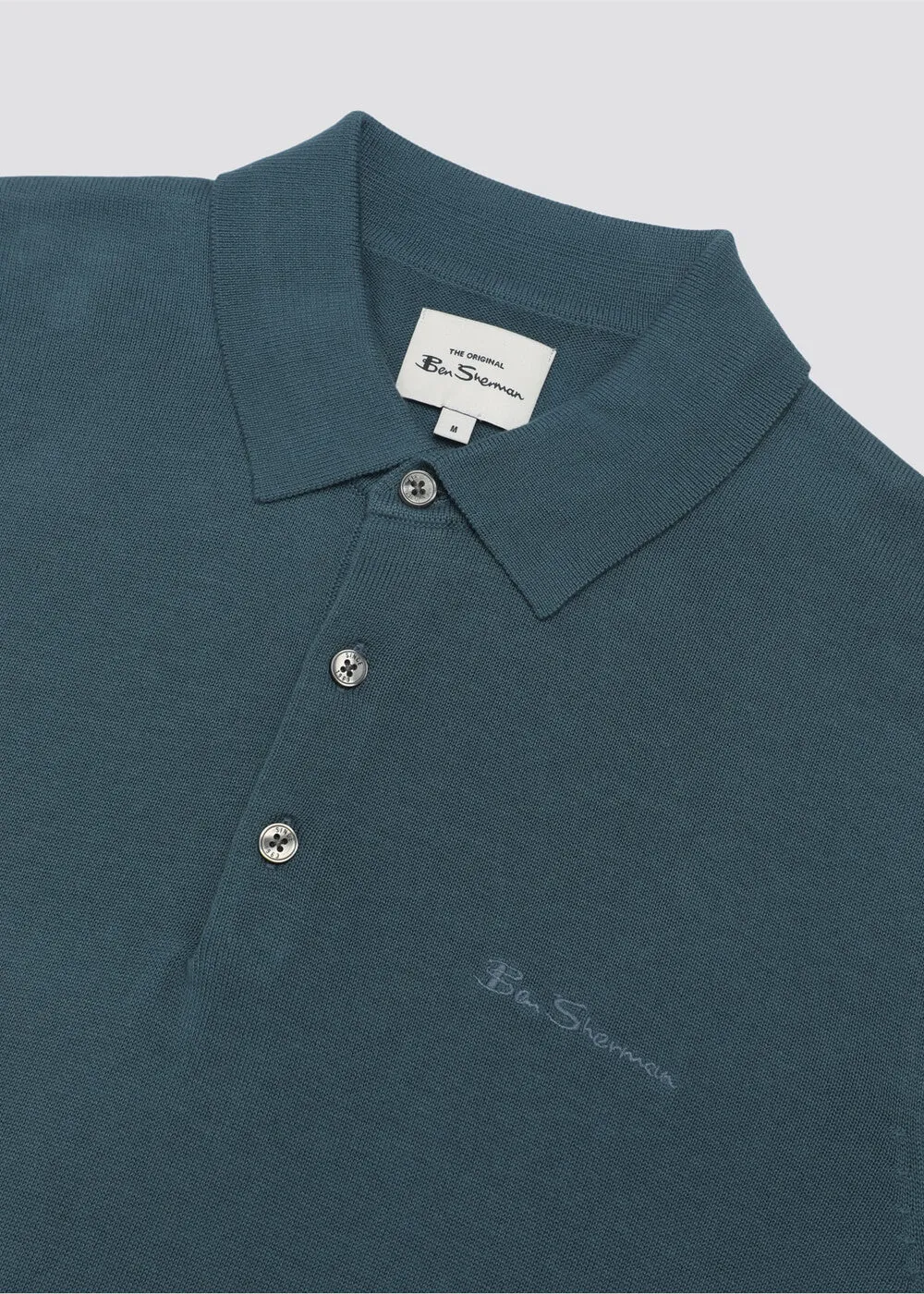 Ben Sherman Signature Short Sleeve Polo Teal