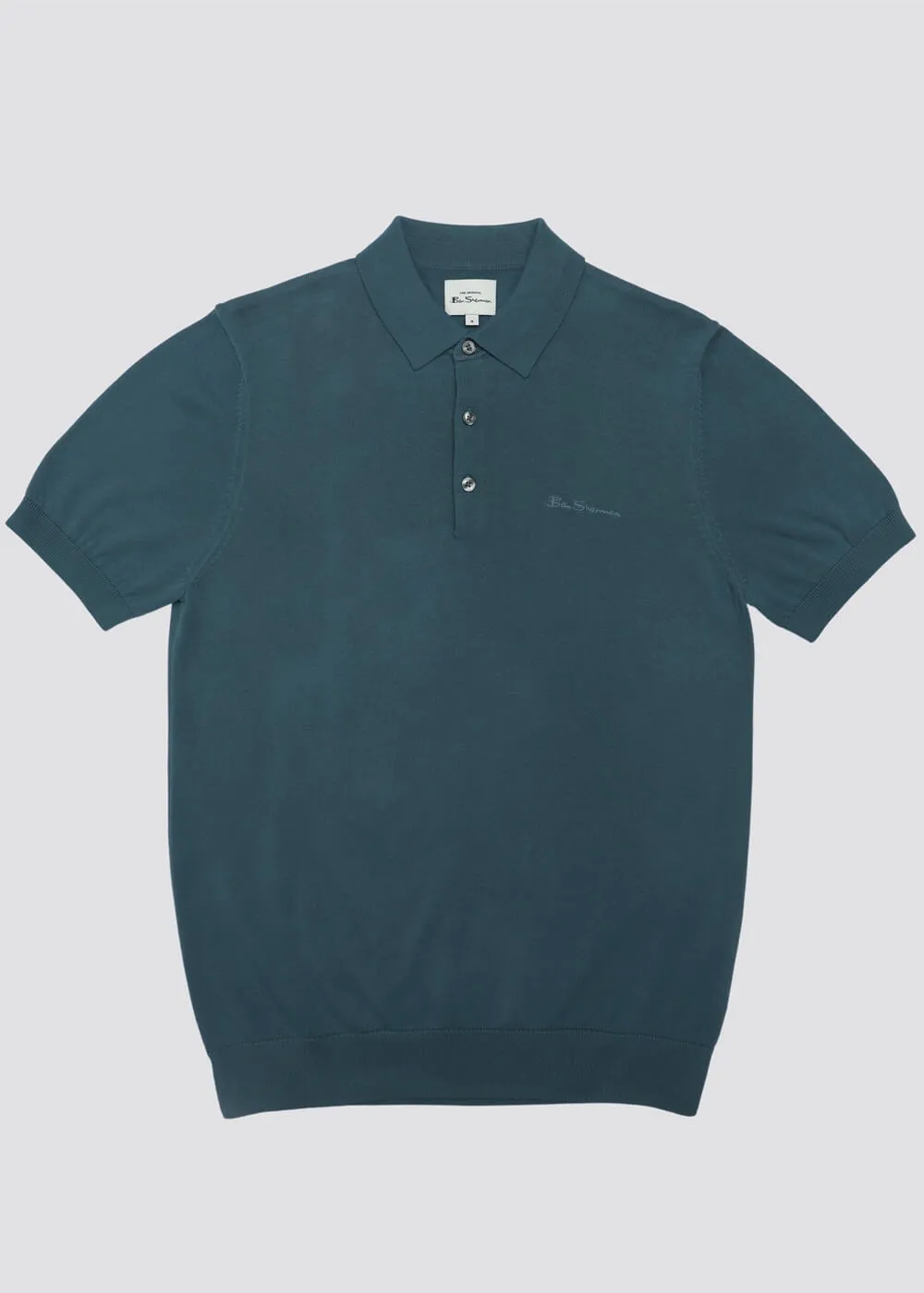 Ben Sherman Signature Short Sleeve Polo Teal