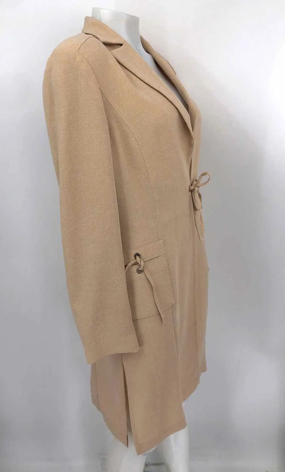 BIBA Beige Duster Women Size 8  (M) Jacket