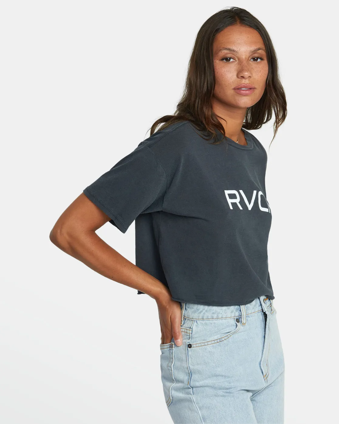 Big RVCA Short Sleeve Tee - True Black