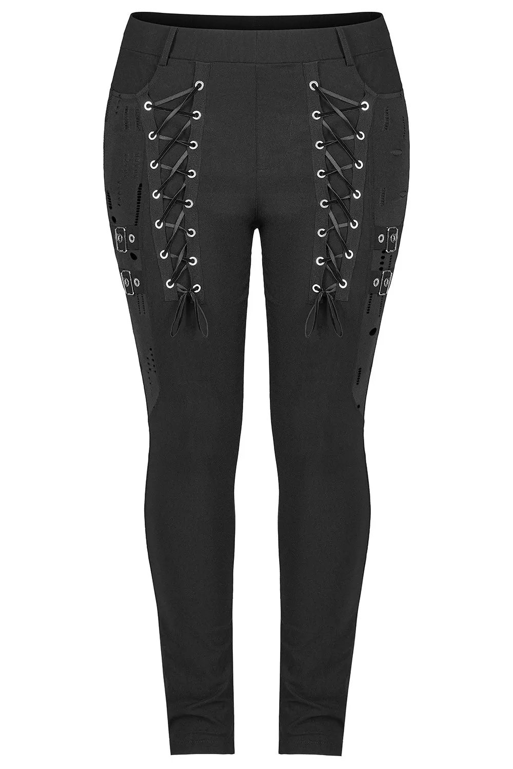 Black Blood Skinny Jeans