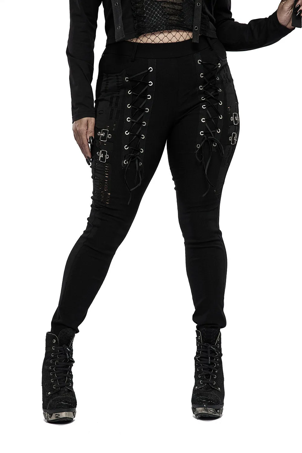 Black Blood Skinny Jeans