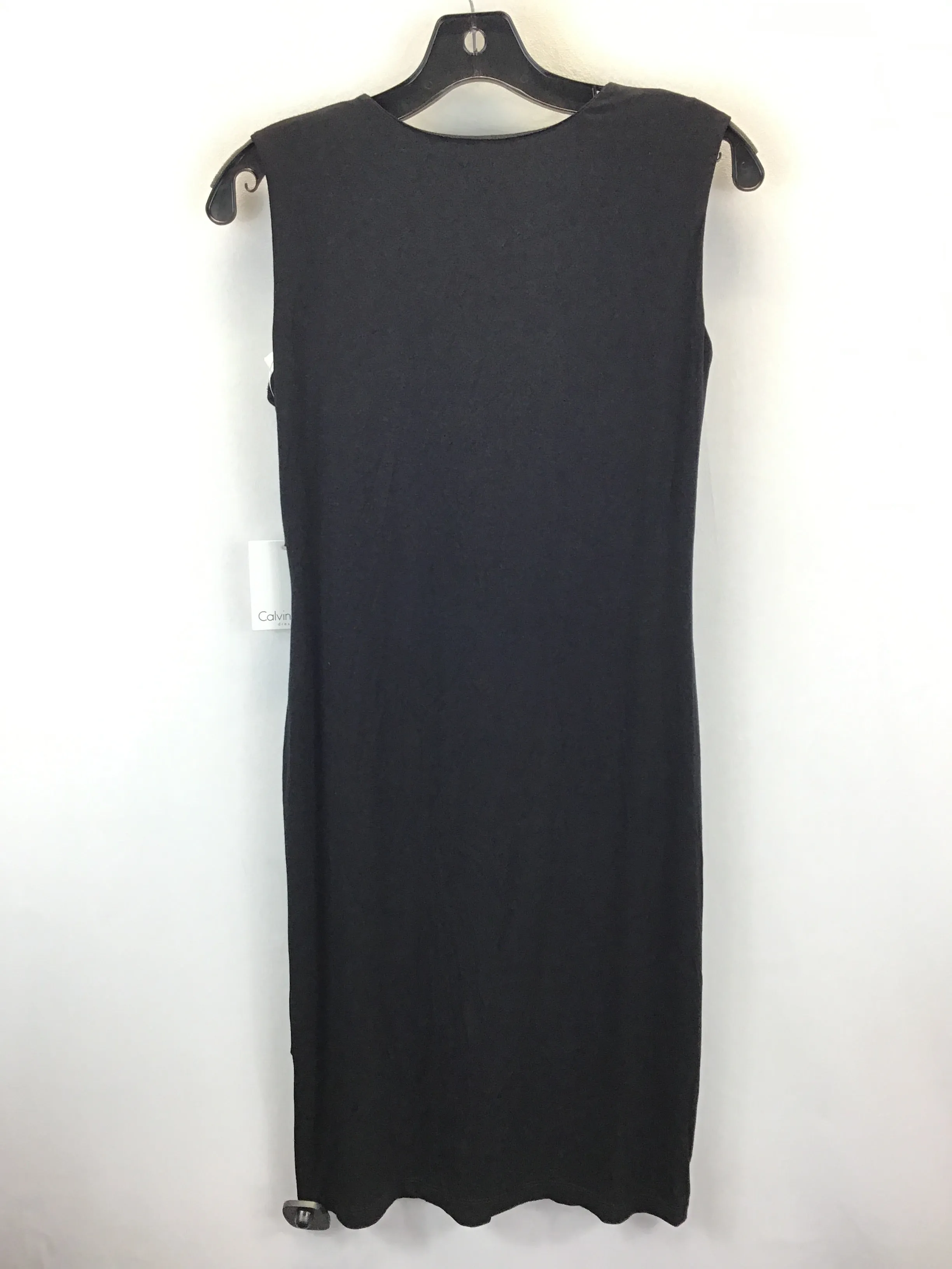 Black Dress Casual Midi Calvin Klein, Size 4