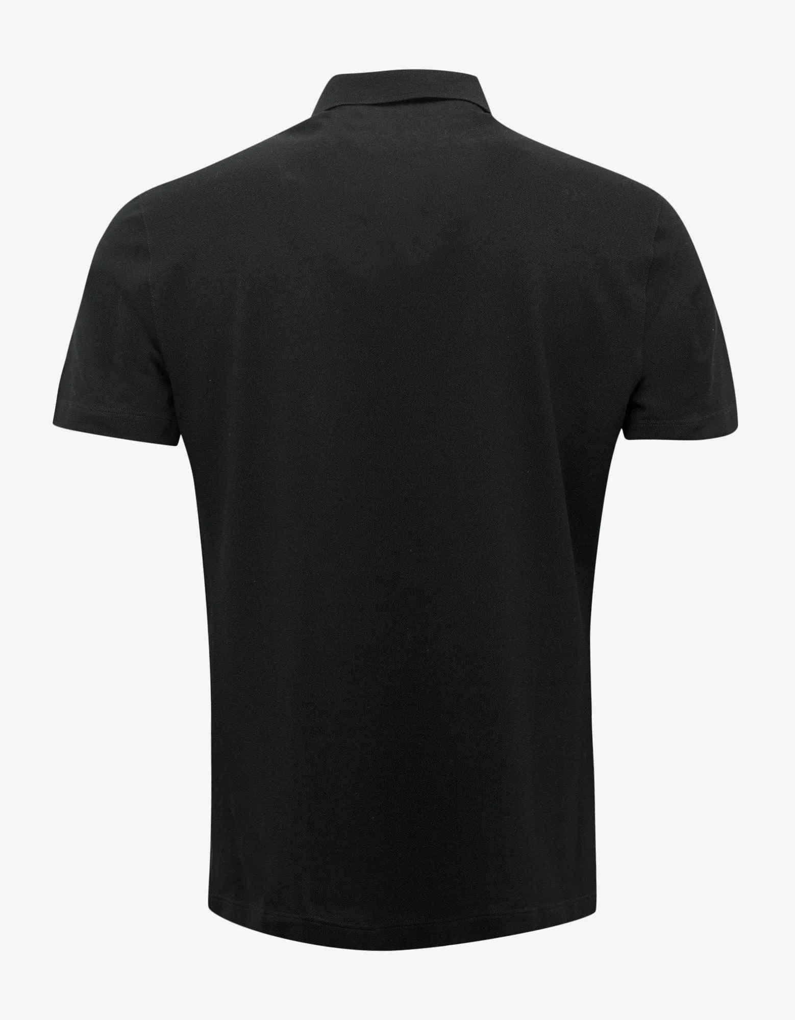 Black Medusa Crest Polo T-Shirt