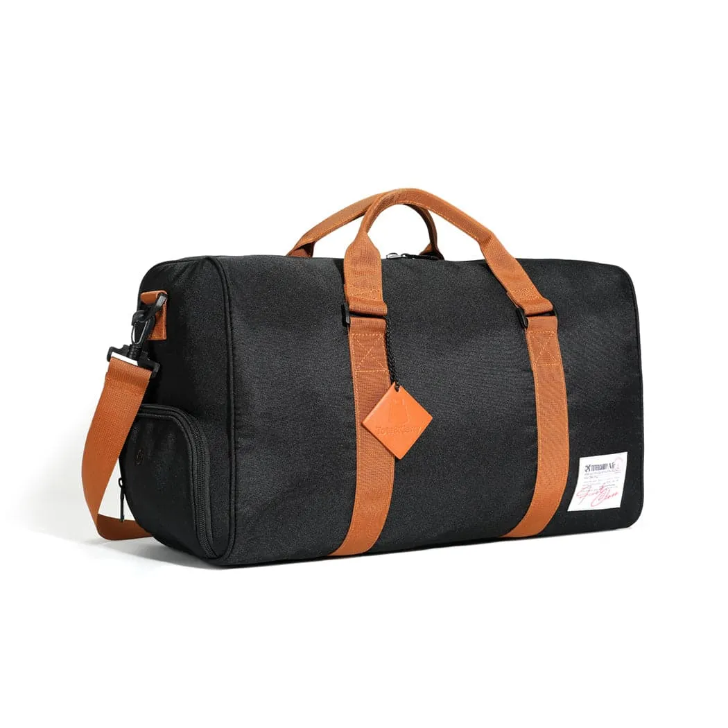 Black Nylon Travel Bag