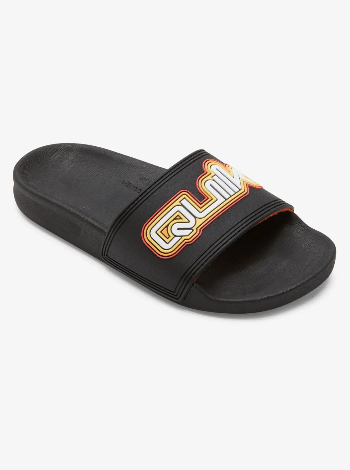 Boys 8-16 Rivi Wordmark Slide Ii Sandals - Black 2