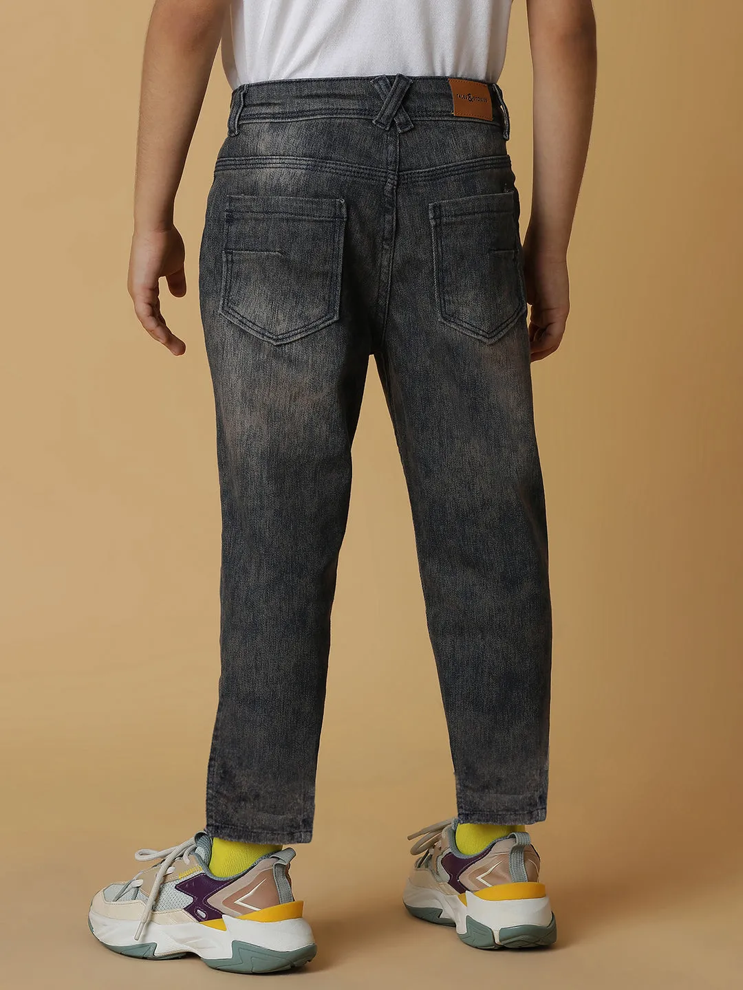 Boys Blue Slim Fit Denim Jeans