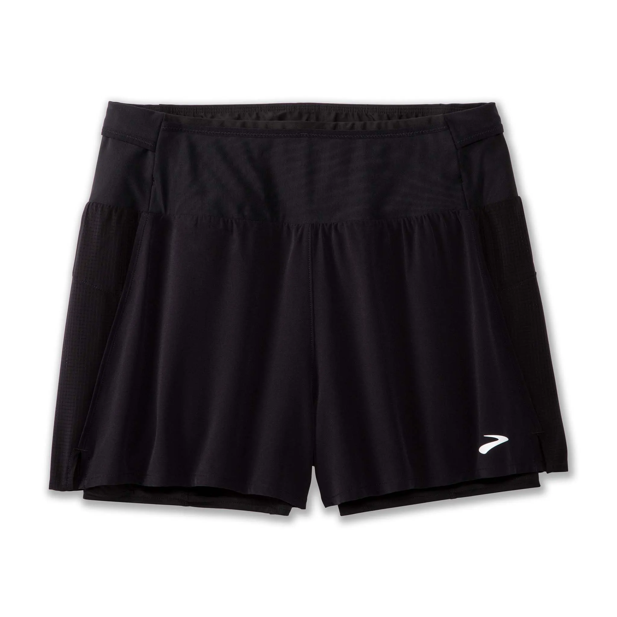 Brooks | Women's High Point 3" 2-in-1 Short 2.0 - Black