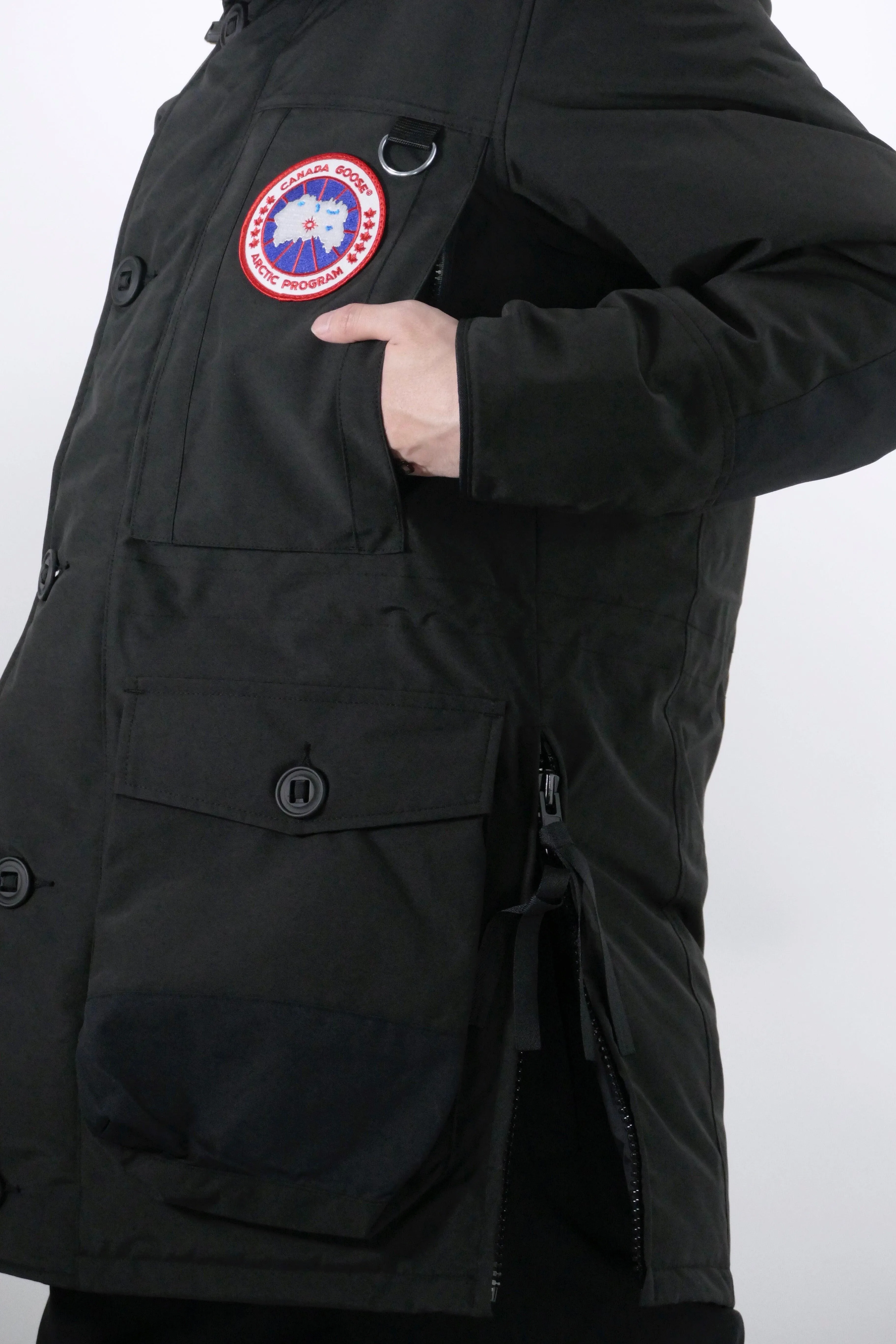 Canada Goose Mens Down *Parka Macculloch  - Black