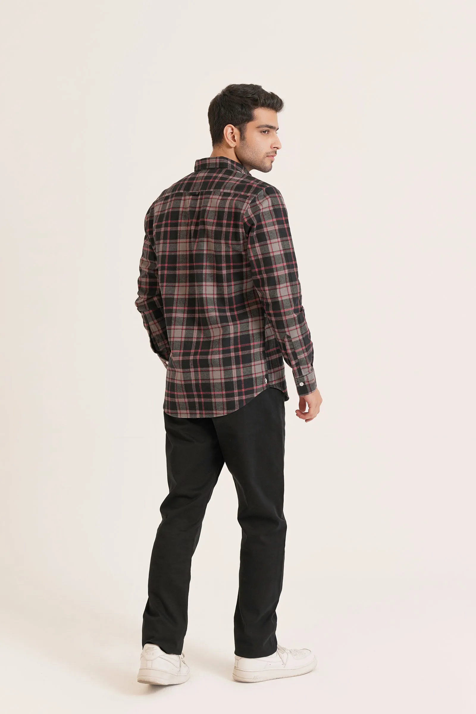 Checkered Flannel Shirt