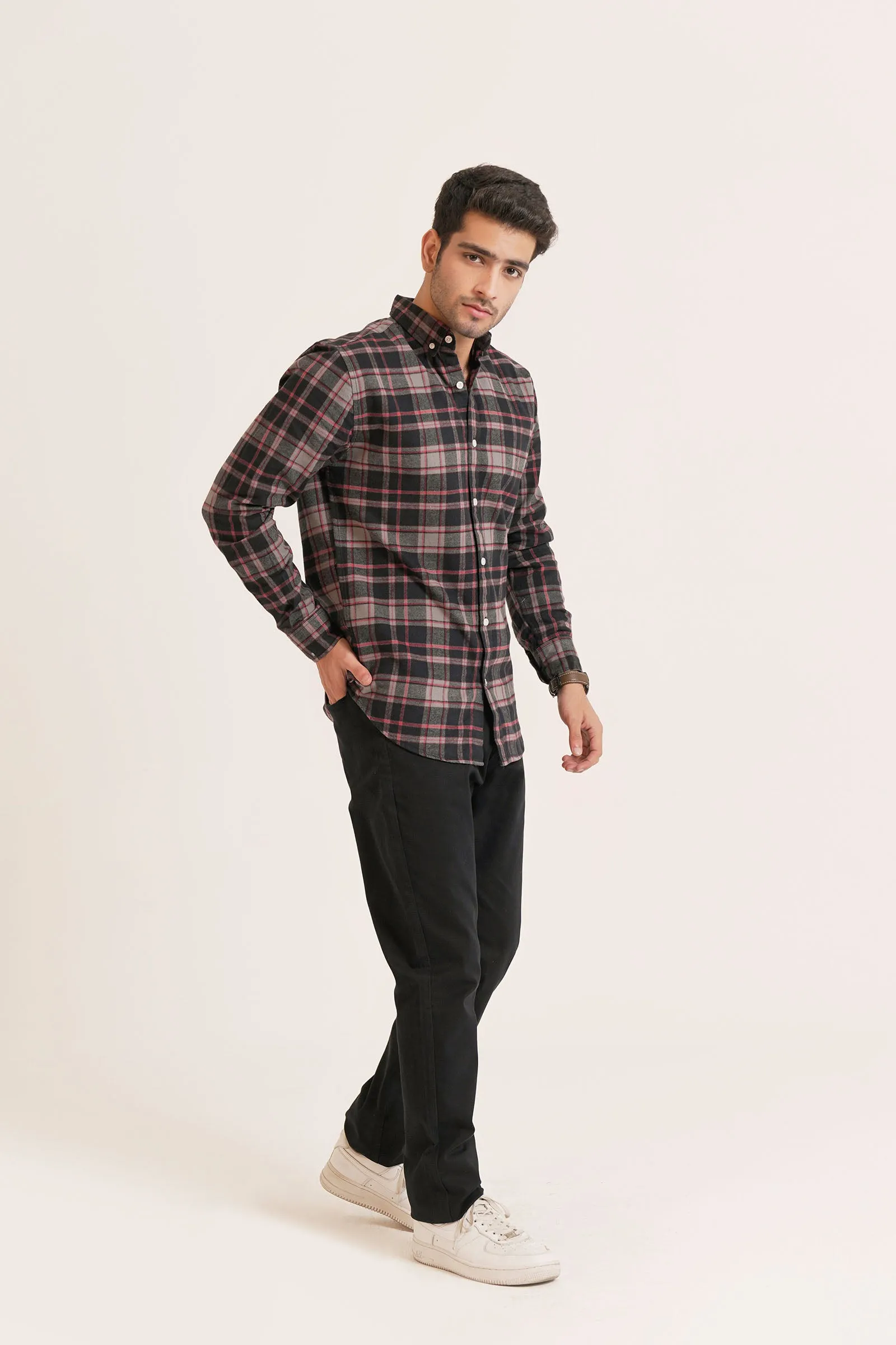 Checkered Flannel Shirt