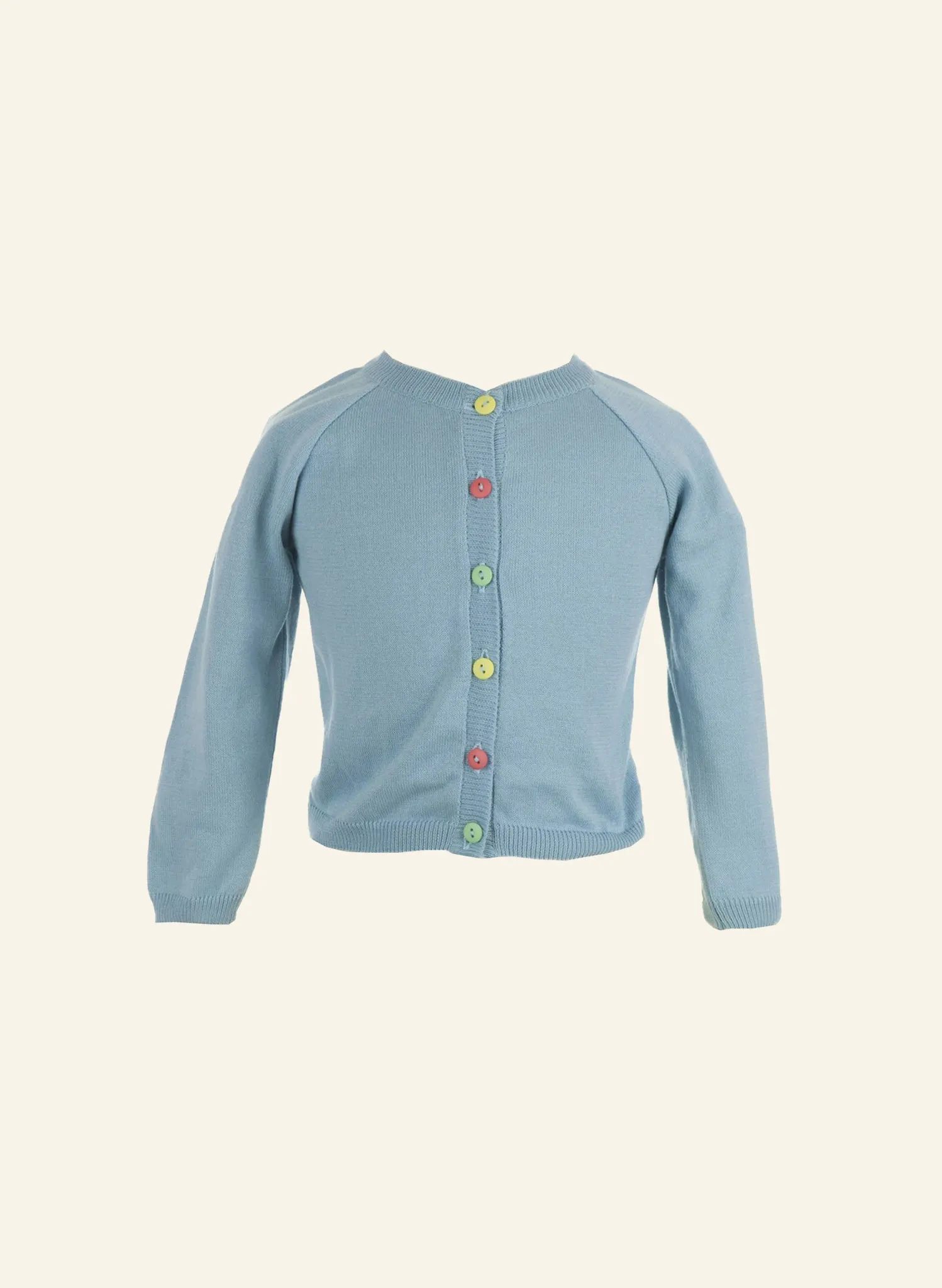 Children's Classic Cardigan - Sky Blue