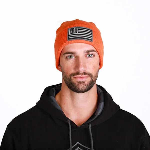 Classic Beanie | Blackout American Flag