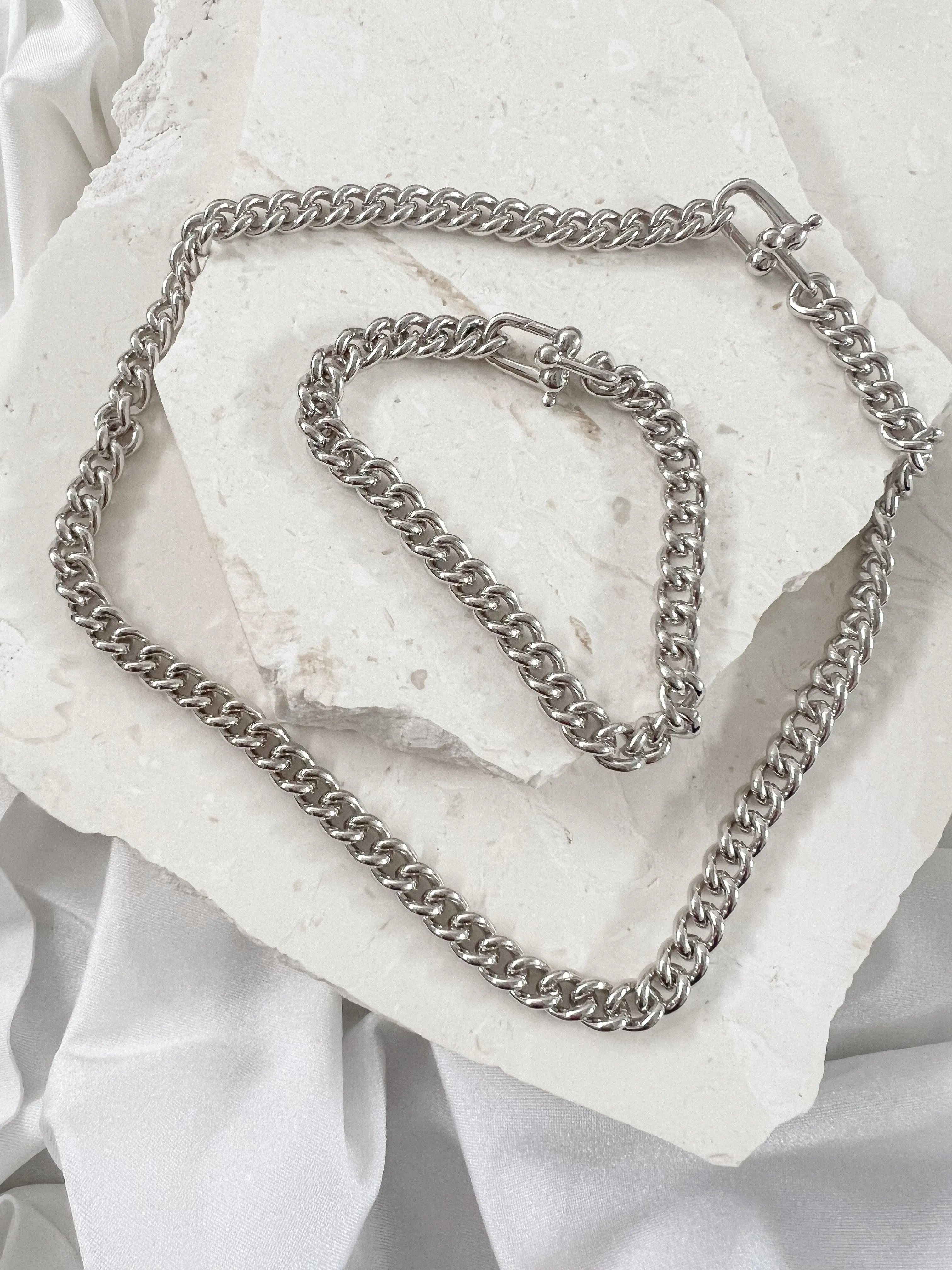 Classic Silver Chain Necklace