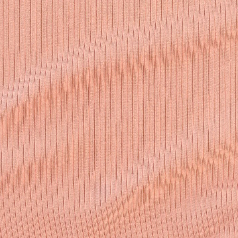 classic single layer blanket | peach quartz | modal skinny rib