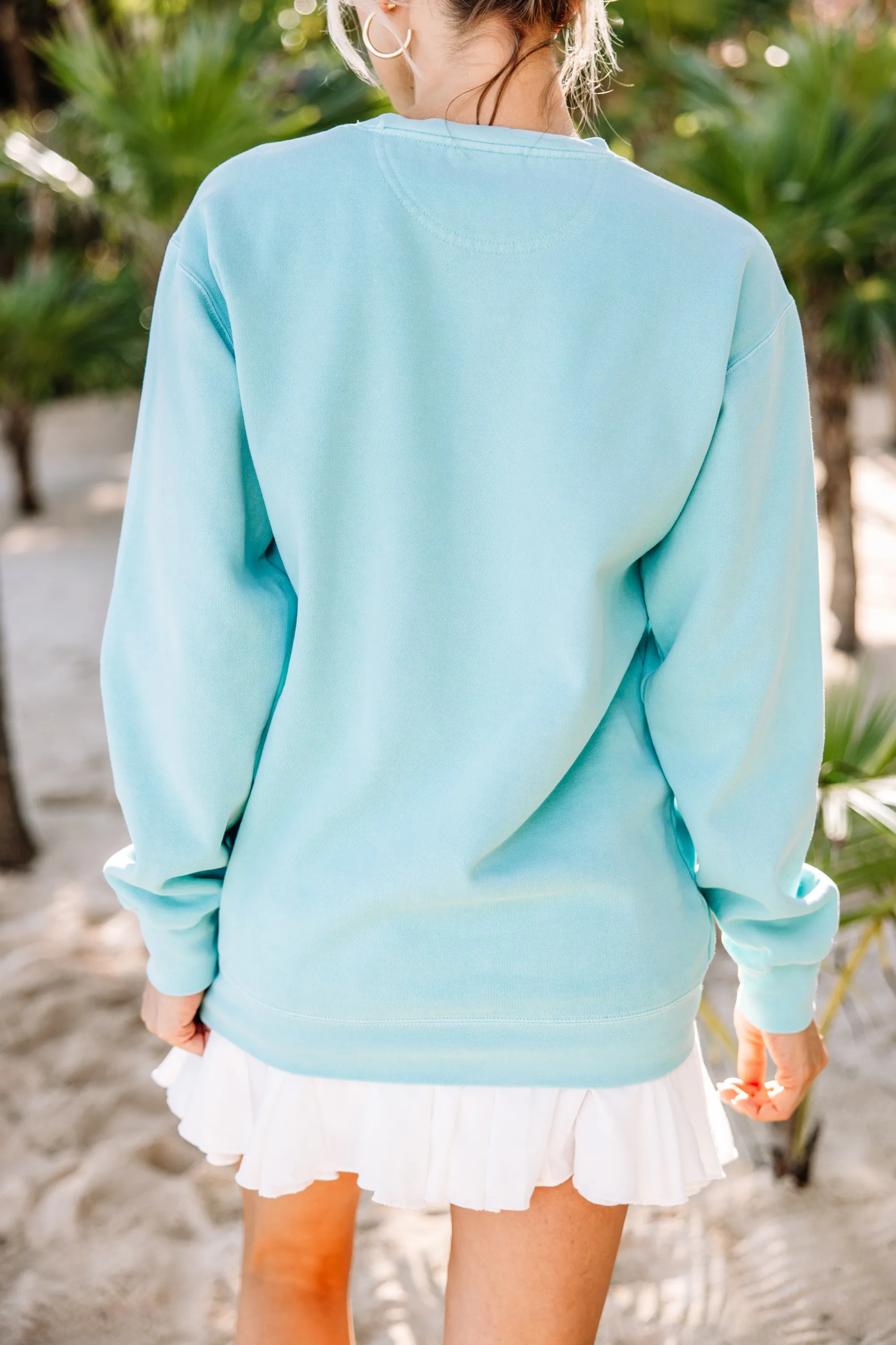 Comfort Colors: Margs Pour Favor Dusty Mint Graphic Sweatshirt