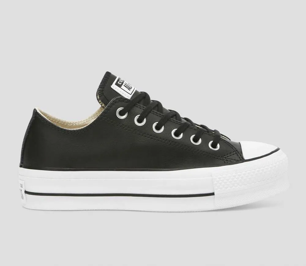 Converse Chuck Taylor All Star Lift Leather Low Black