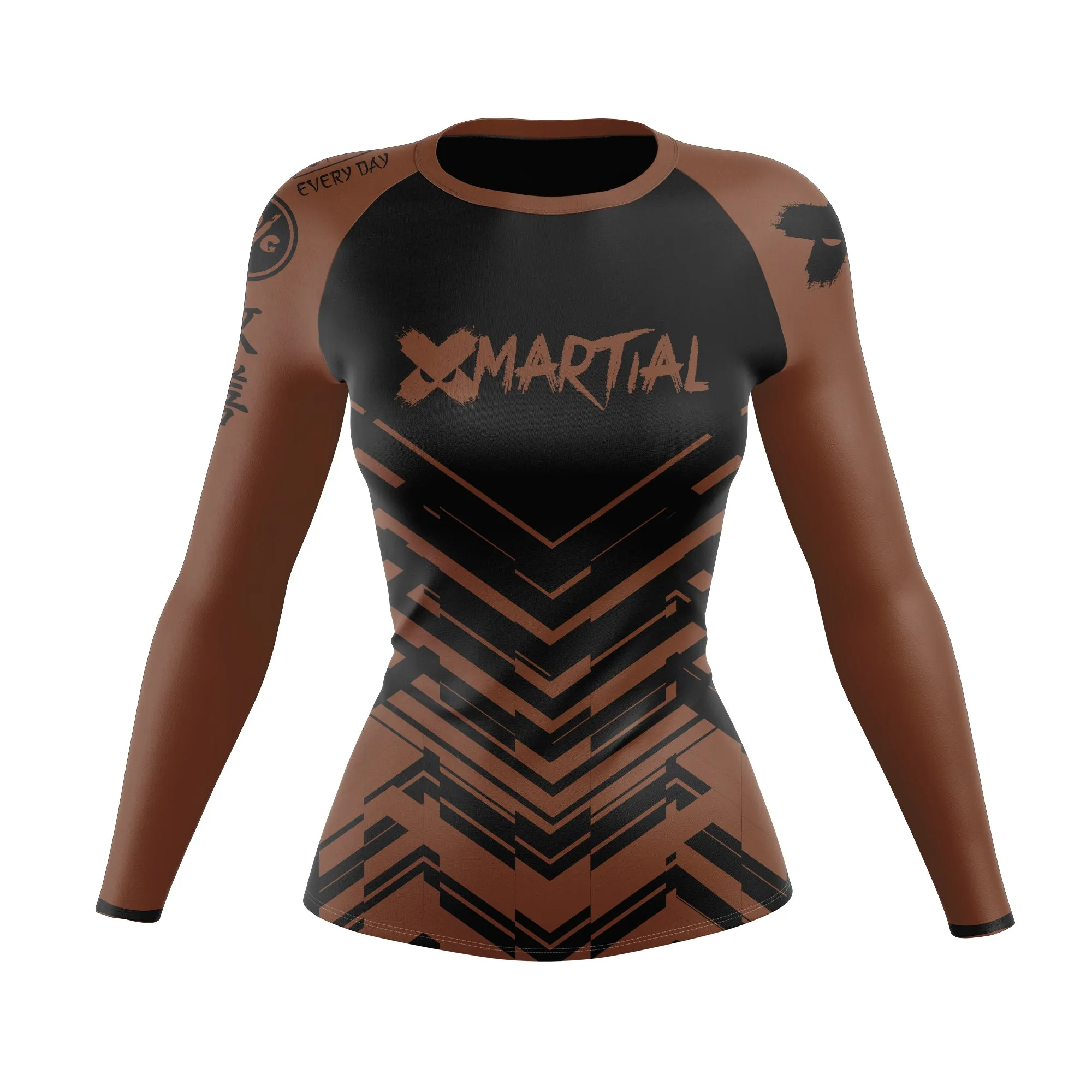 Cyber Stride Women's Rank BJJ Rash Guard