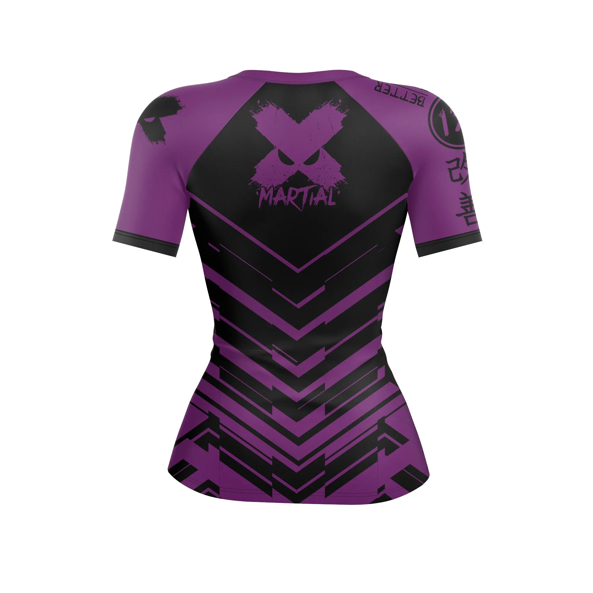 Cyber Stride Women's Rank BJJ Rash Guard